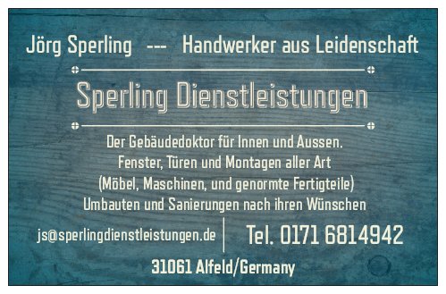 Sperlingdienstleistungen